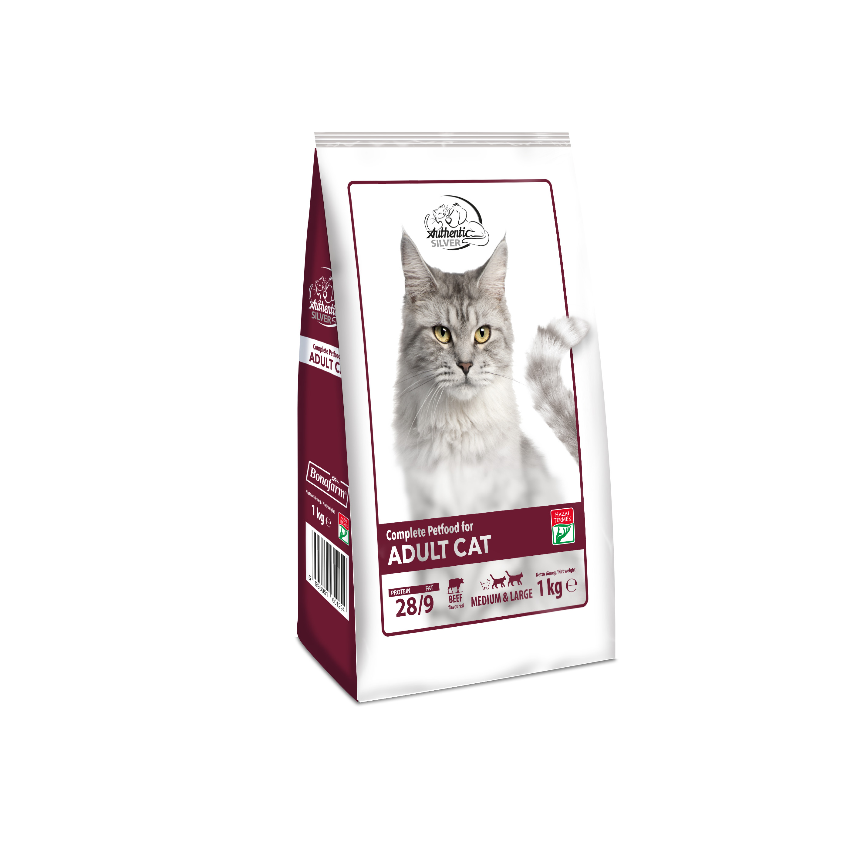 AUTHENTIC SILVER CAT BEEF 1 KG